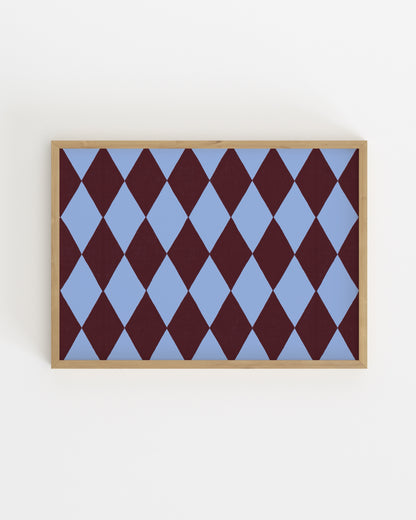 Harlequin Study II-printable wall art by Paperhus