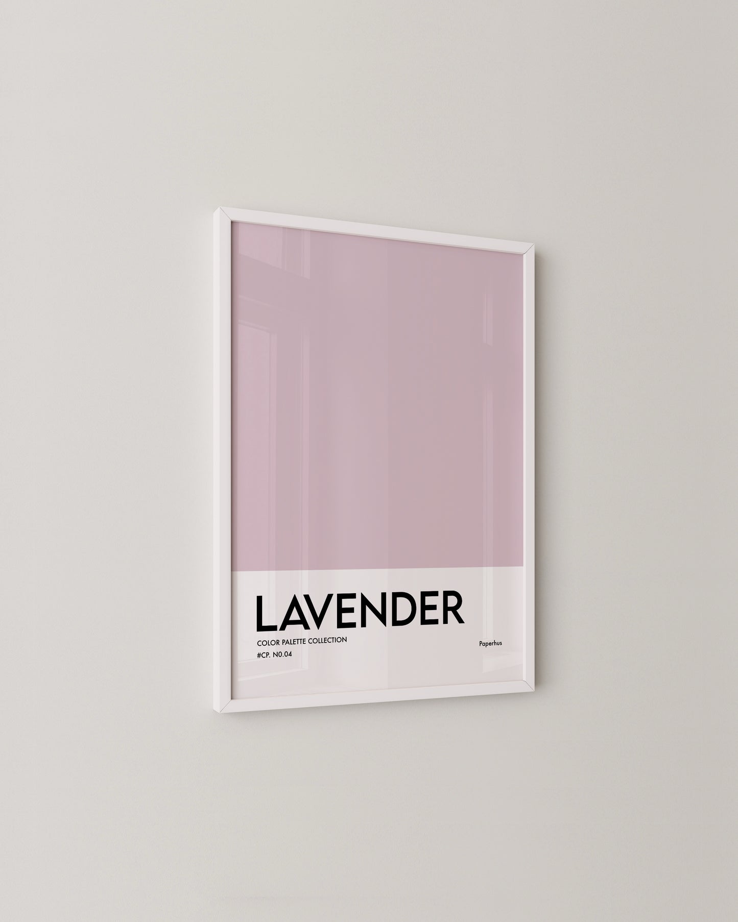 Lavender Print | Colour Palette Print