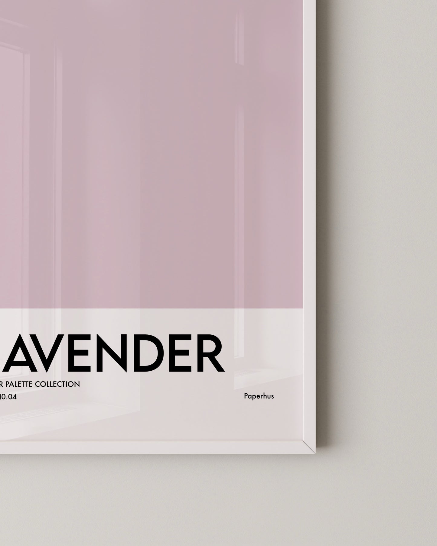 Lavender Print | Colour Palette Print