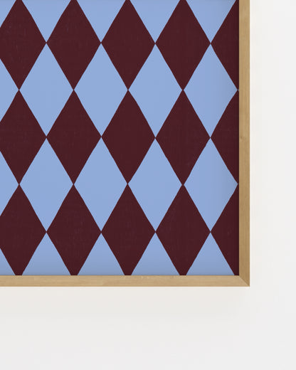 Harlequin Study II-printable wall art by Paperhus
