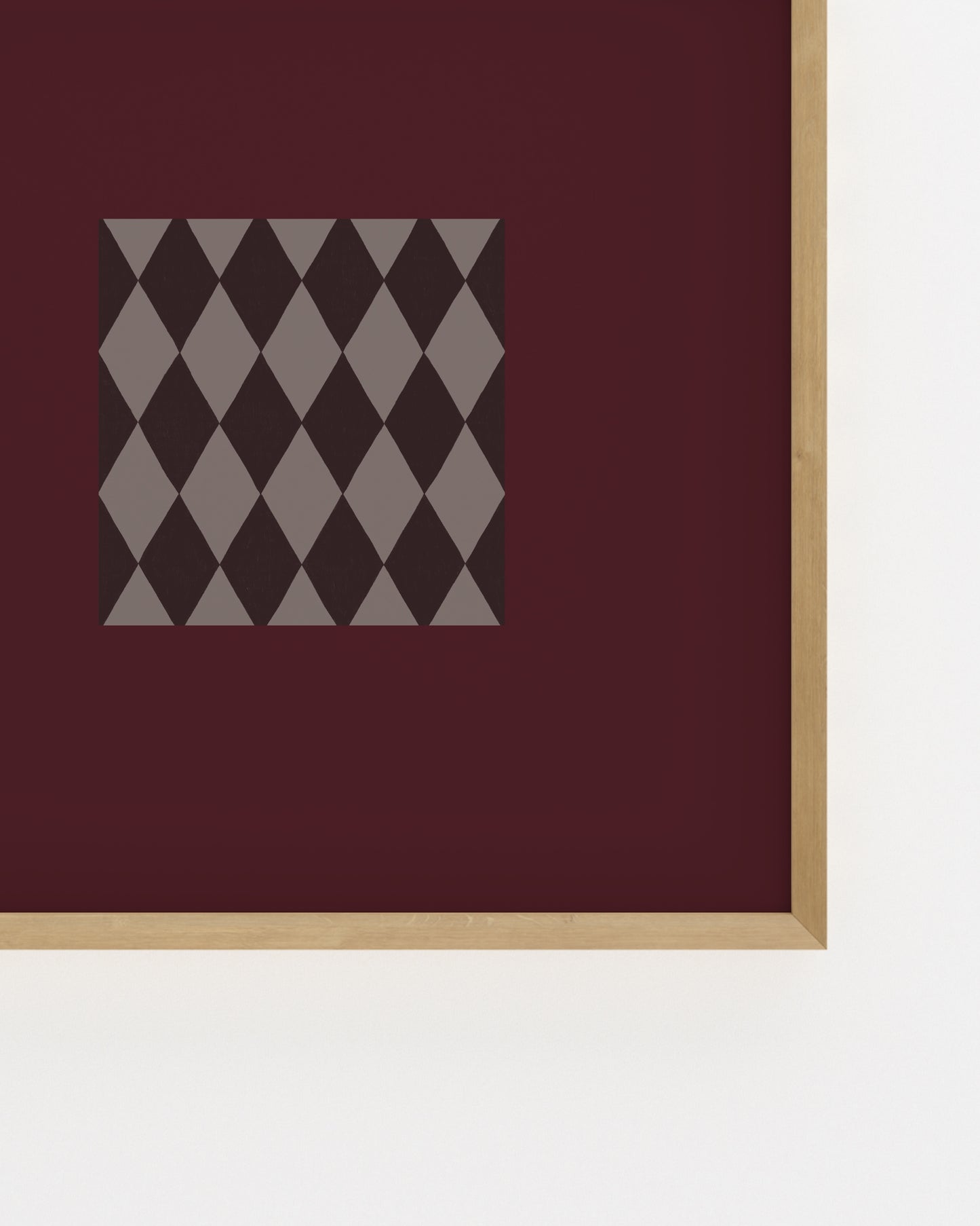 Harlequin Study IV-printable wall art by Paperhus