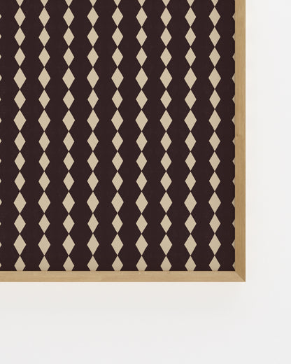 Harlequin Study V-printable wall art by Paperhus