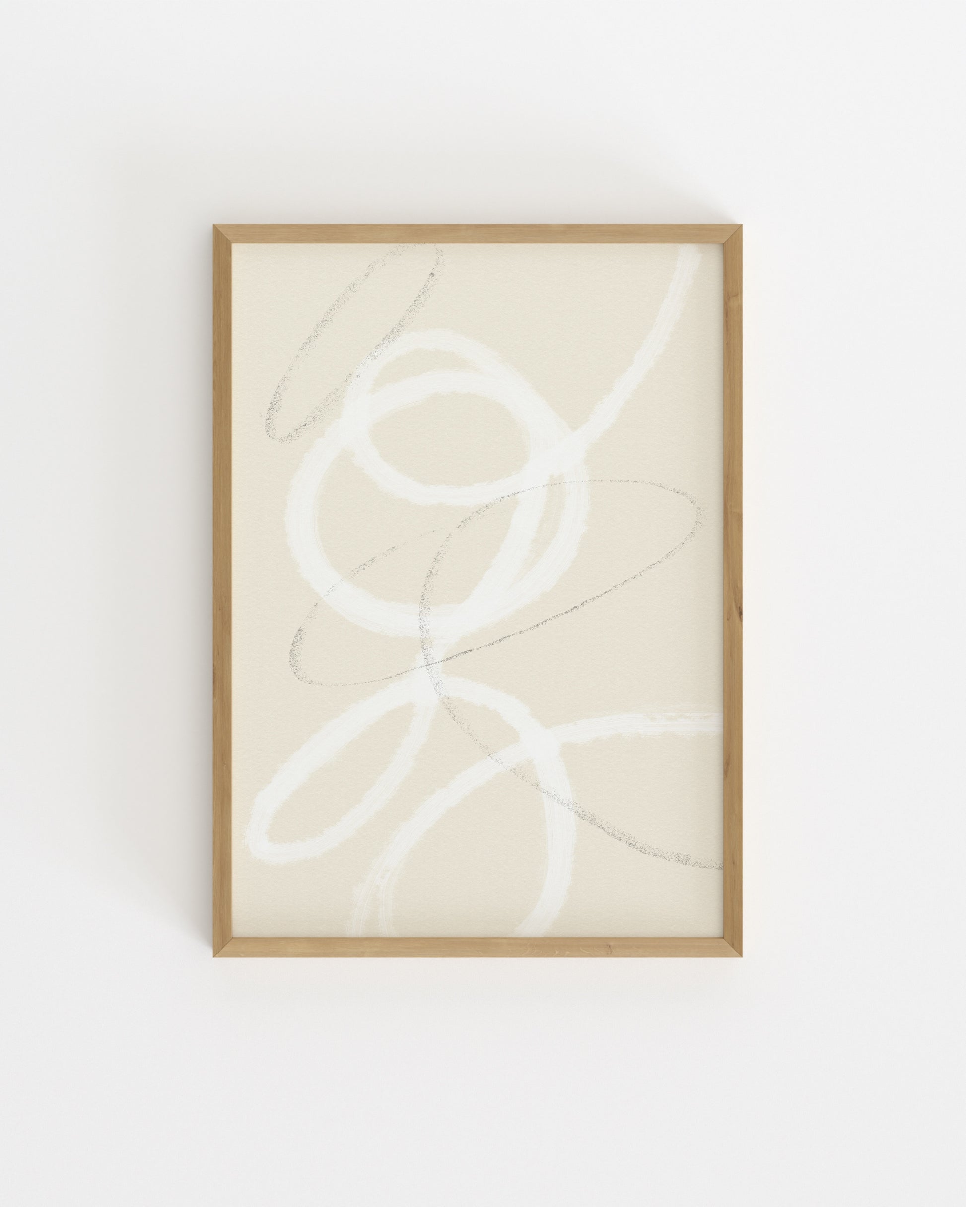 Line & Loop. Soft Whirl-printable wall art by Paperhus