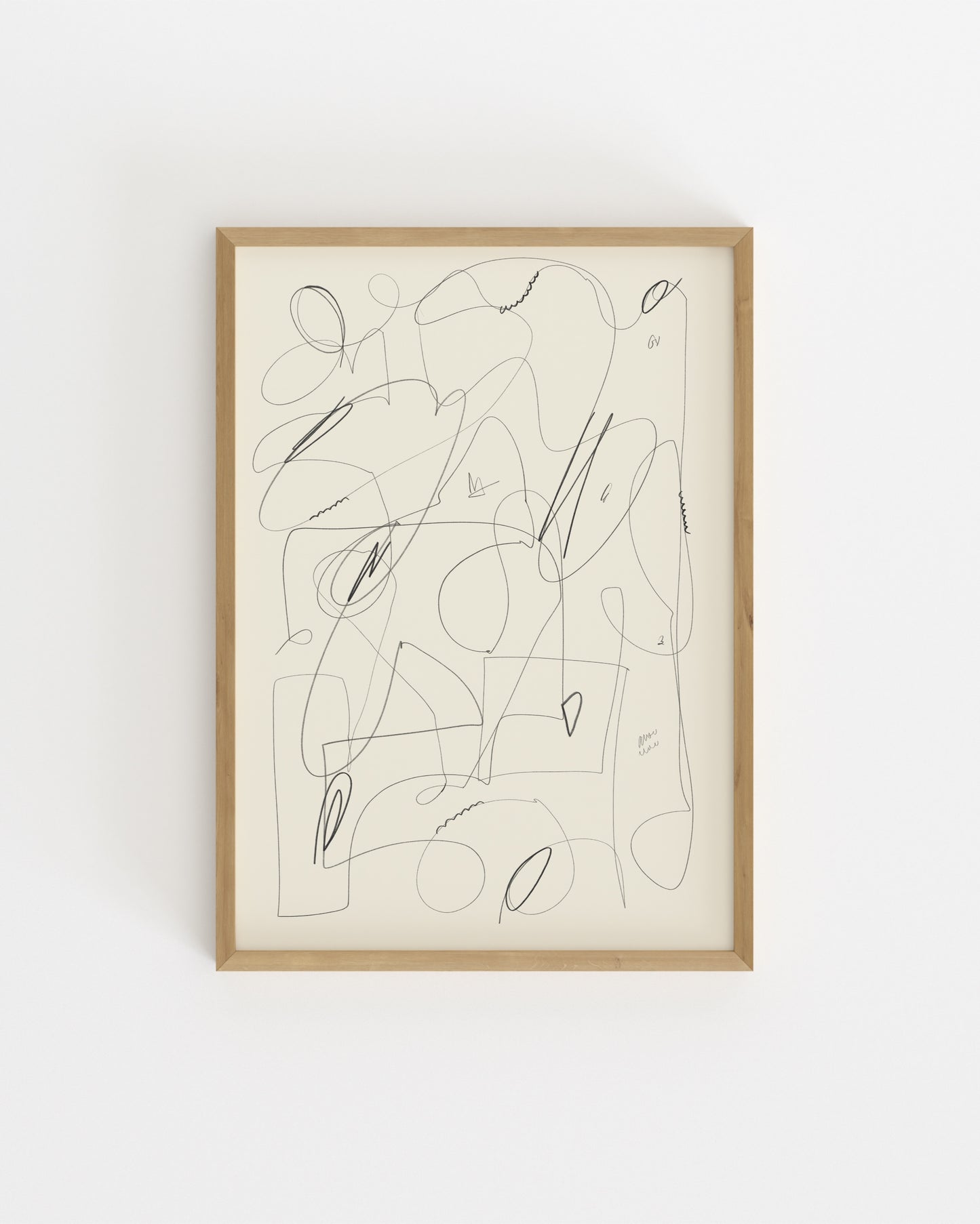 Line & Loop. Loose Study-printable wall art by Paperhus