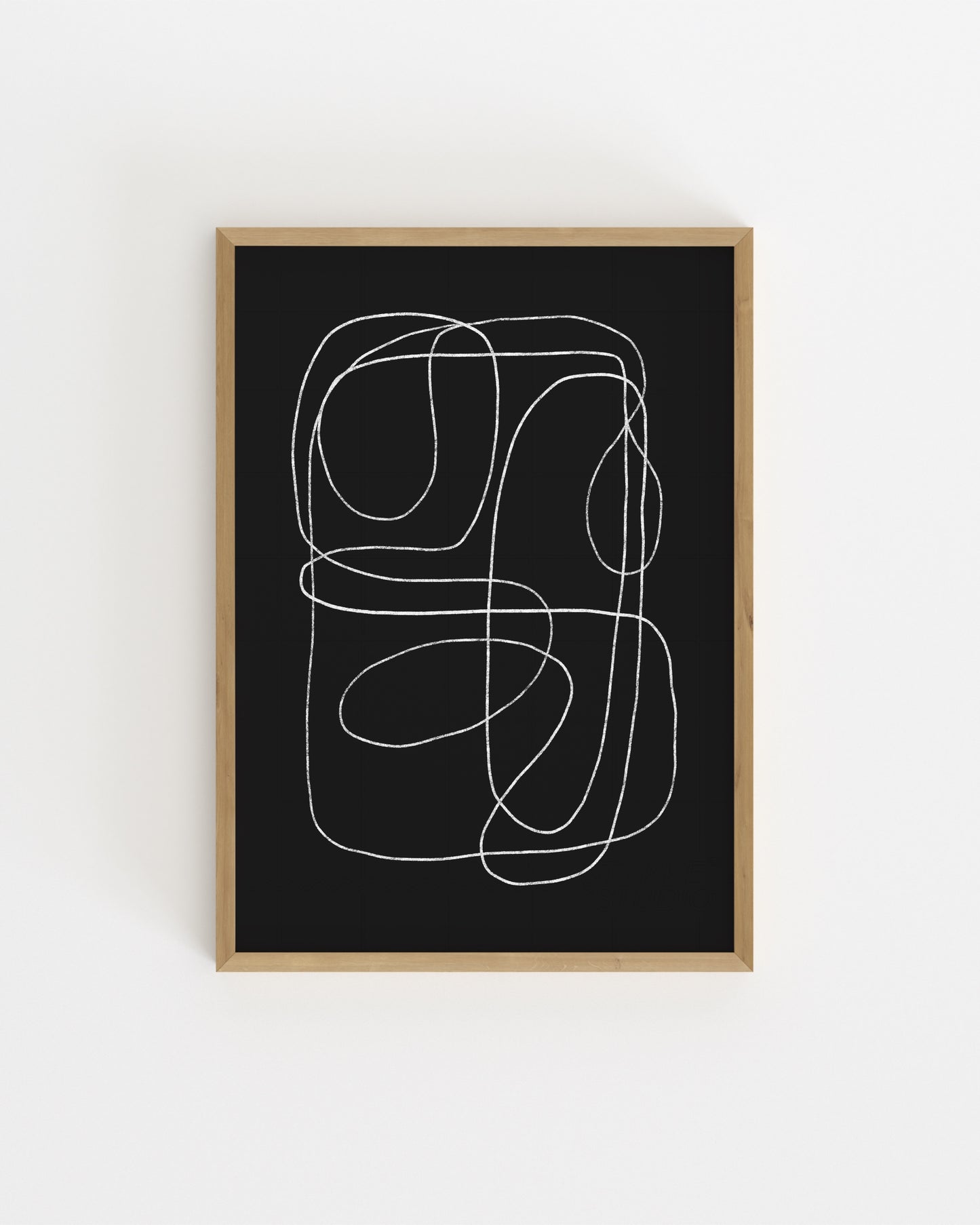 Line & Loop. Fine Line-printable wall art by Paperhus