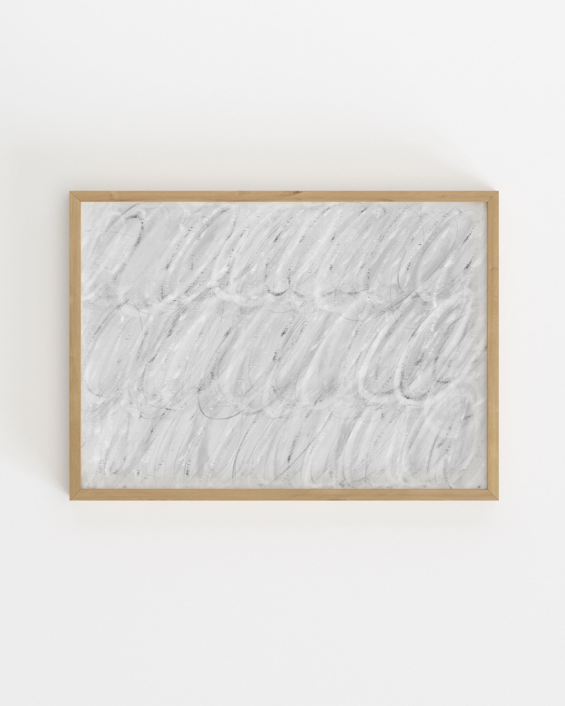 Line & Loop. Grey Motion-printable wall art by Paperhus