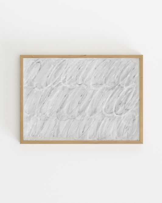 Line & Loop. Grey Motion-printable wall art by Paperhus
