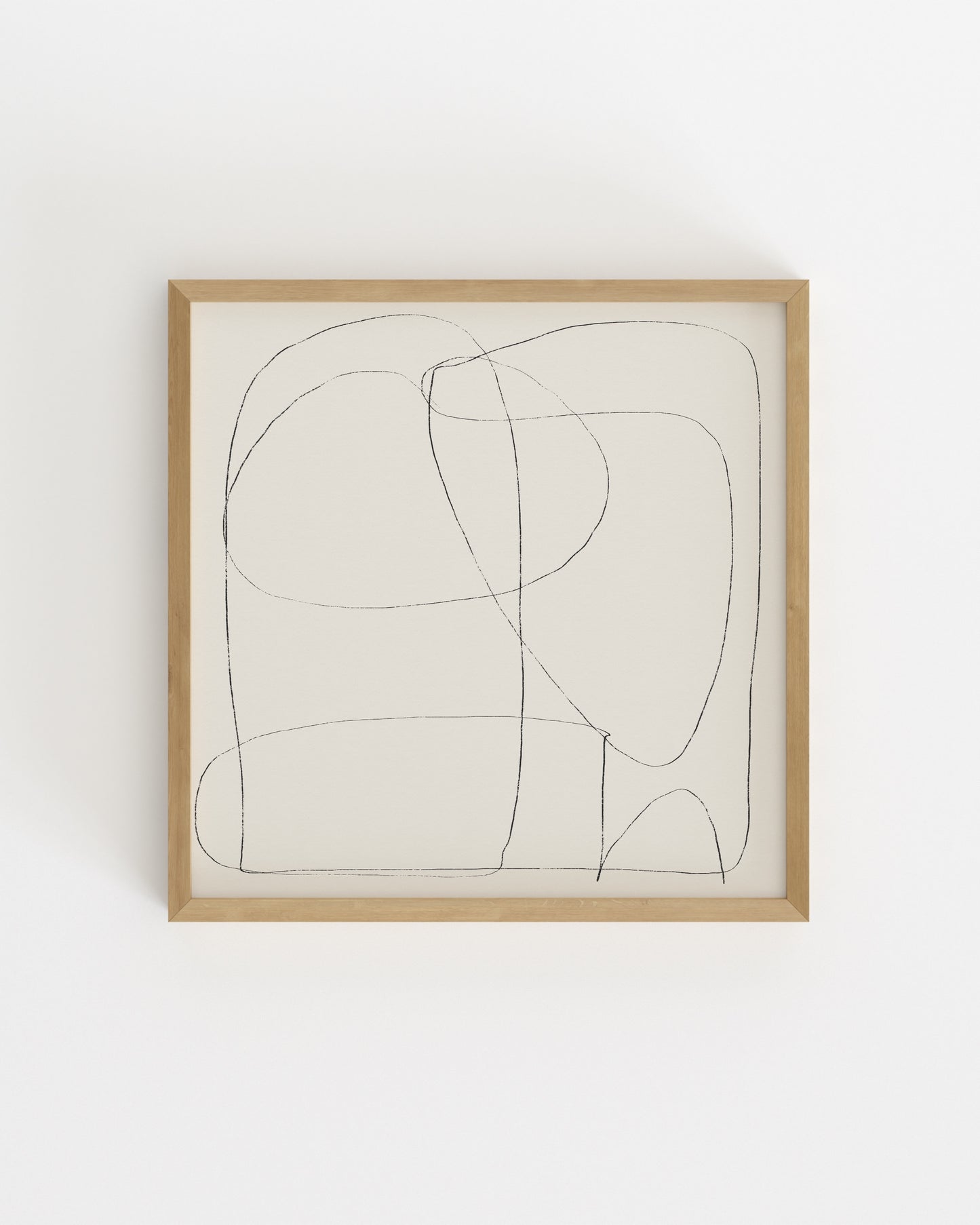 Line & Loop. Pencil Line-printable wall art by Paperhus