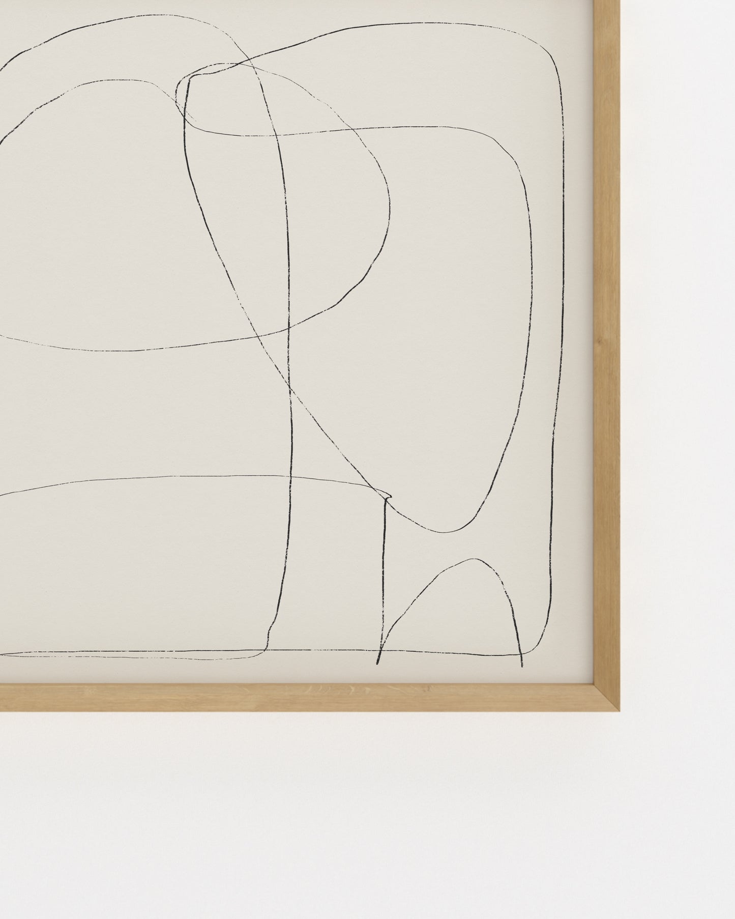 Line & Loop. Pencil Line-printable wall art by Paperhus