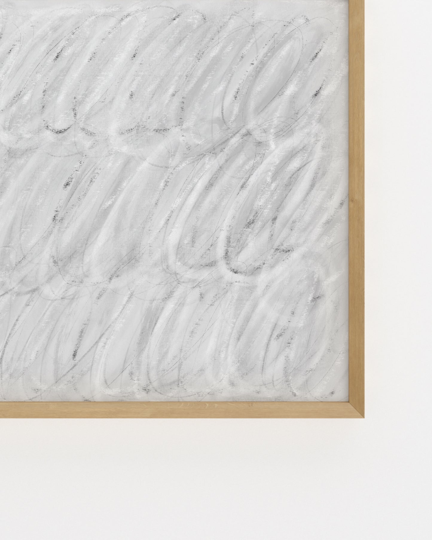 Line & Loop. Grey Motion-printable wall art by Paperhus