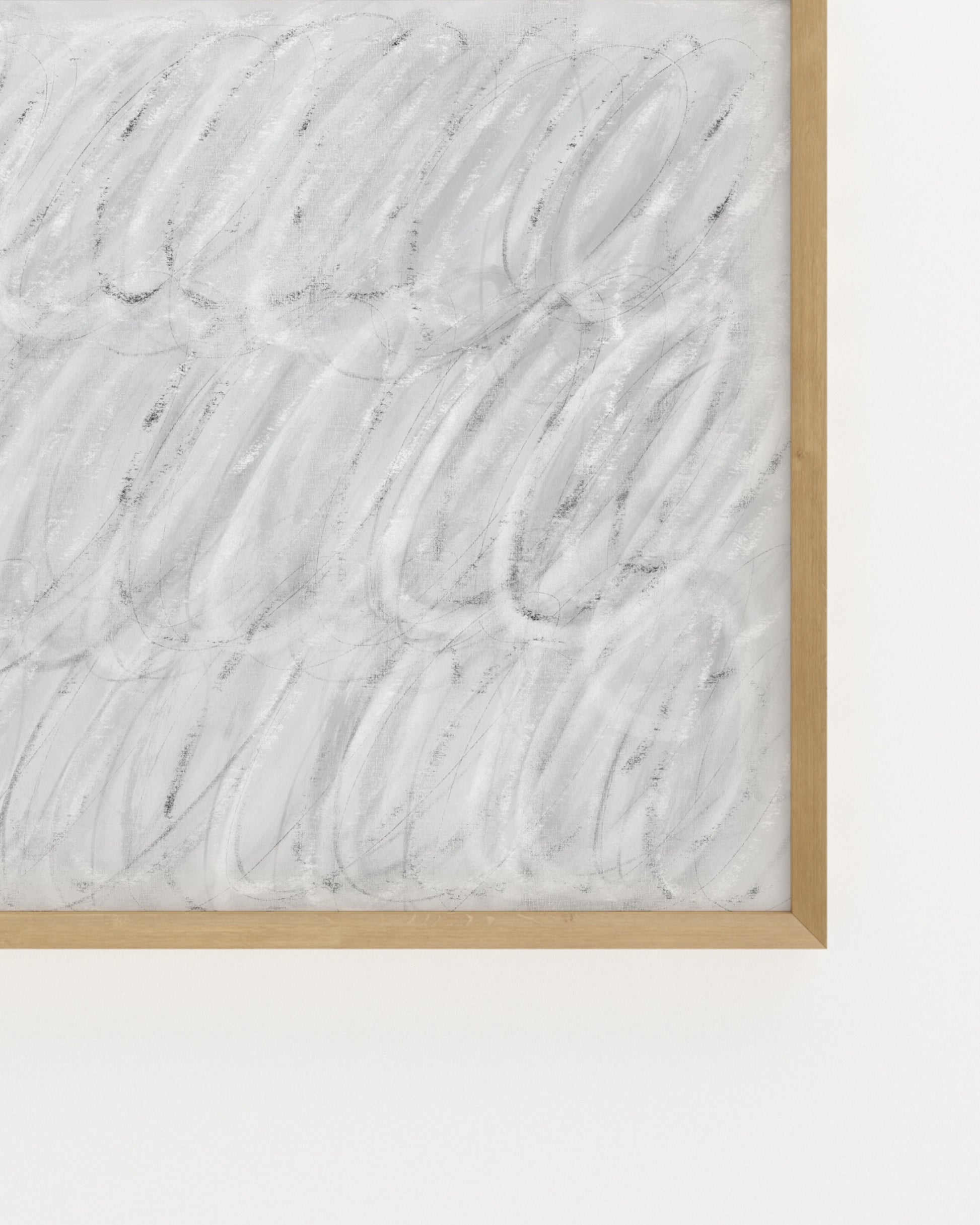 Line & Loop. Grey Motion-printable wall art by Paperhus