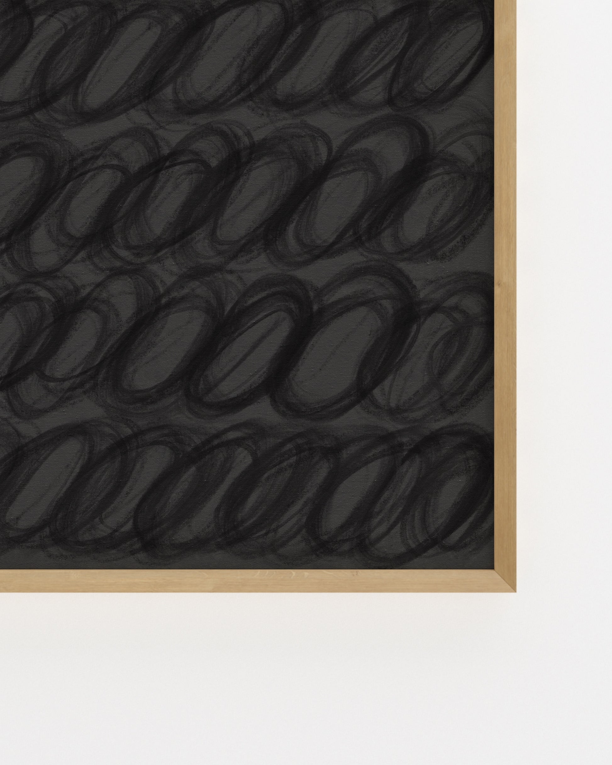 Line & Loop. Noir Loop-printable wall art by Paperhus