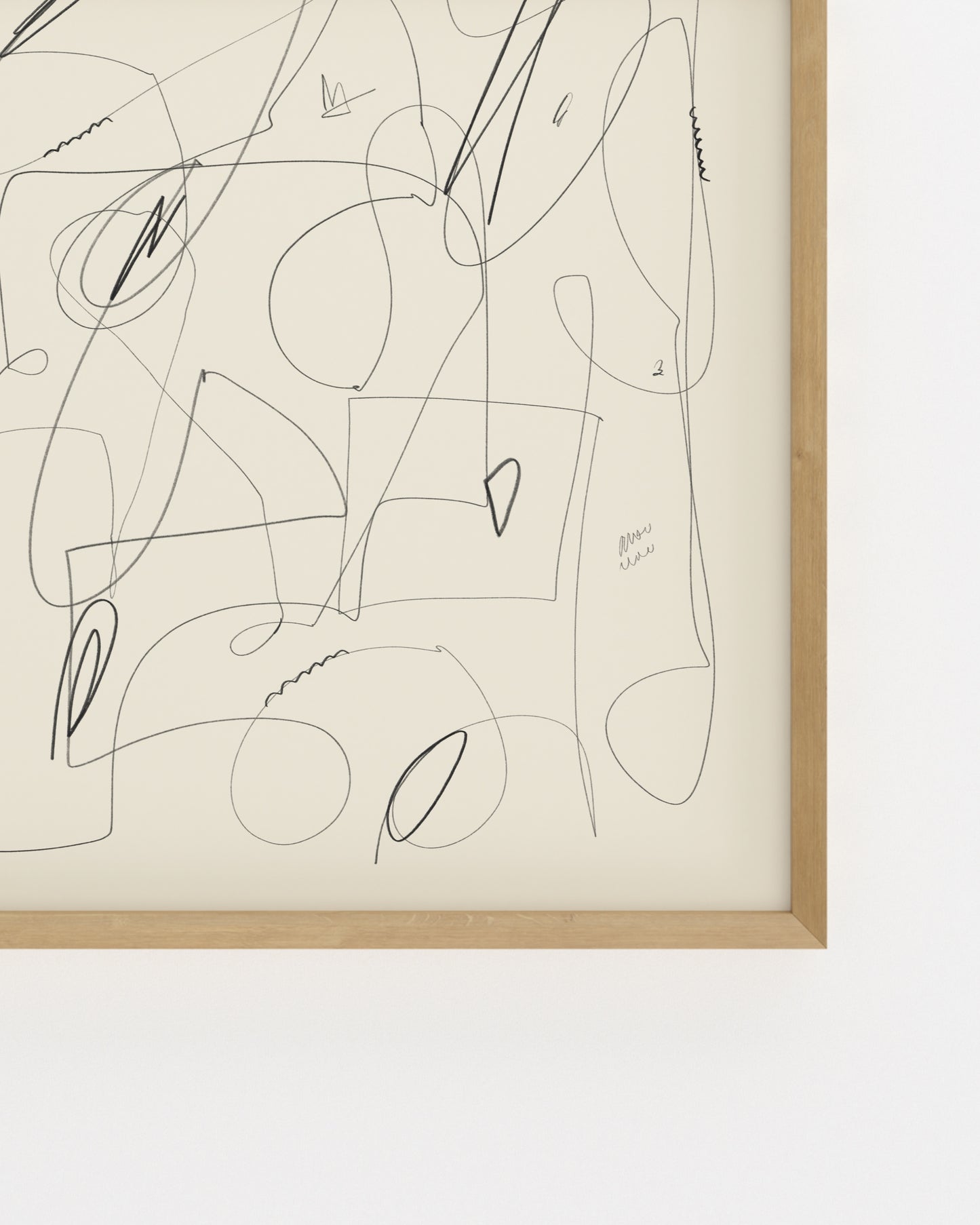 Line & Loop. Loose Study-printable wall art by Paperhus