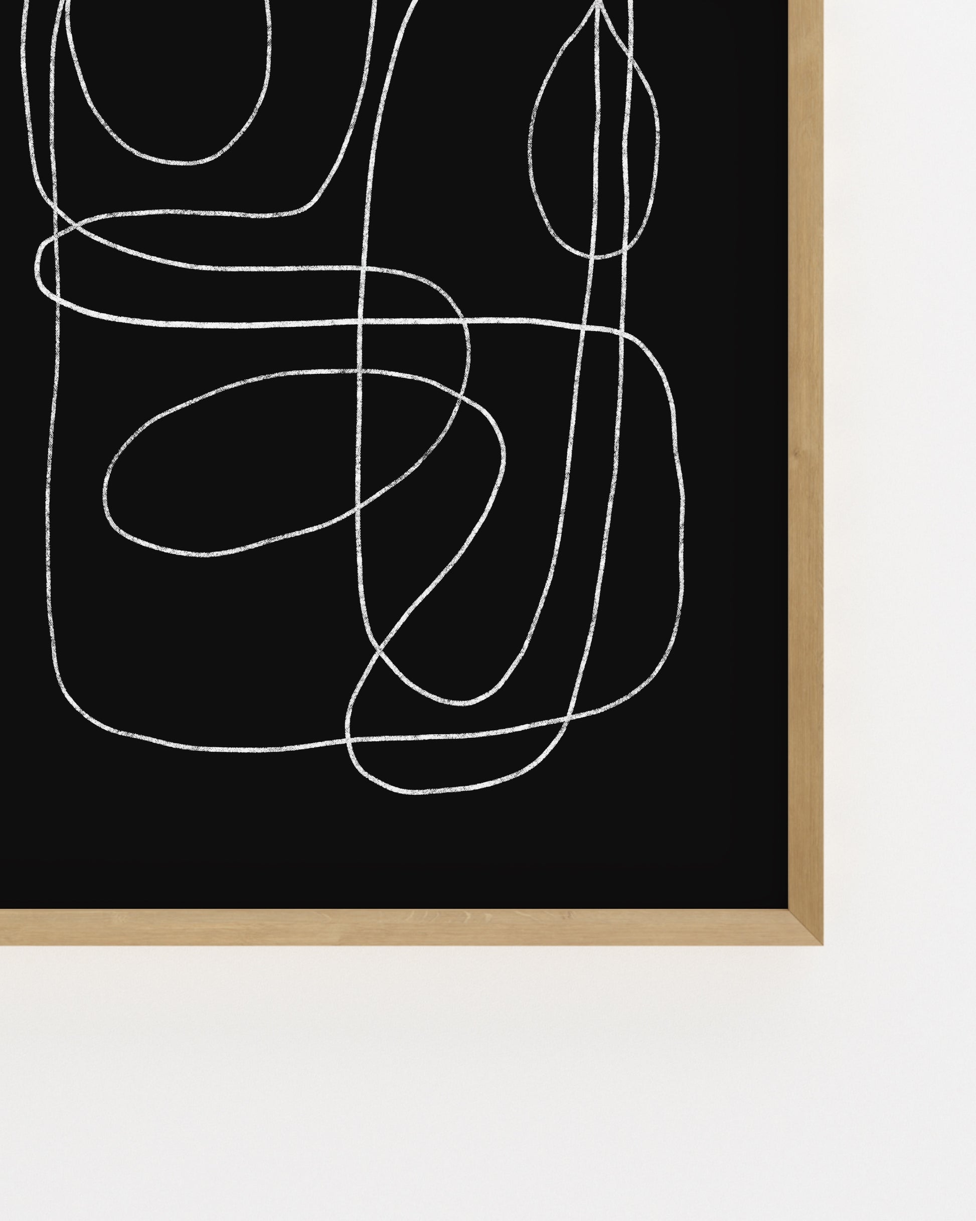 Line & Loop. Fine Line-printable wall art by Paperhus