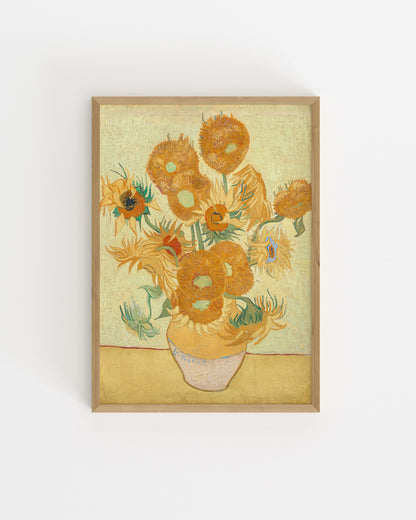 Van Gogh. Sunflowers-printable wall art by Paperhus