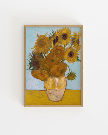 Van Gogh. Sunflowers-printable wall art by Paperhus