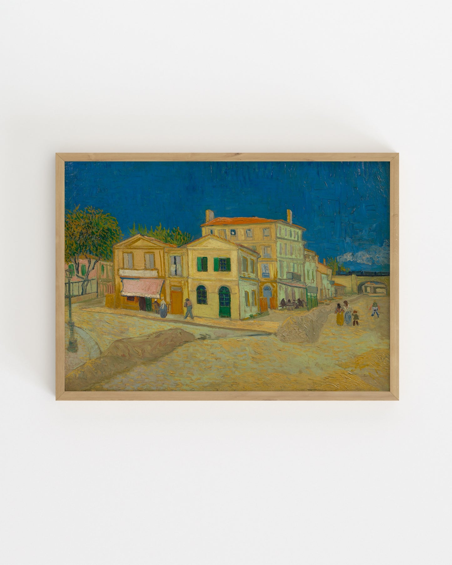 Van Gogh. The Yellow House-printable wall art by Paperhus
