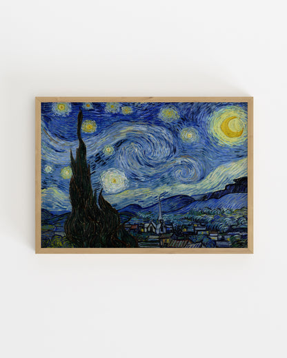 Van Gogh. Starry Night-printable wall art by Paperhus