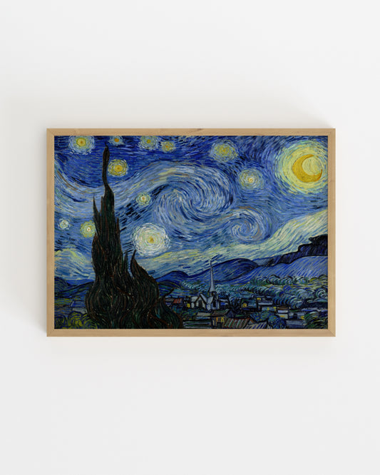 Van Gogh. Starry Night-printable wall art by Paperhus