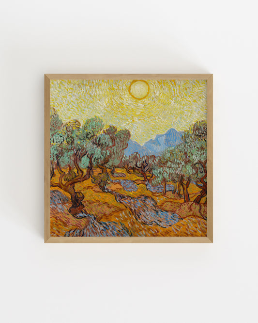 Van Gogh. Olive Trees-printable wall art by Paperhus