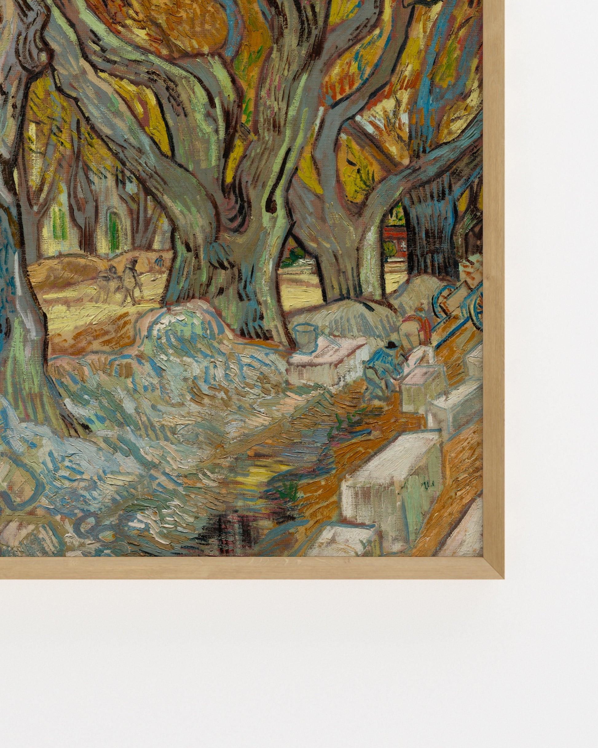 Van Gogh. The Large Plane Trees-printable wall art by Paperhus
