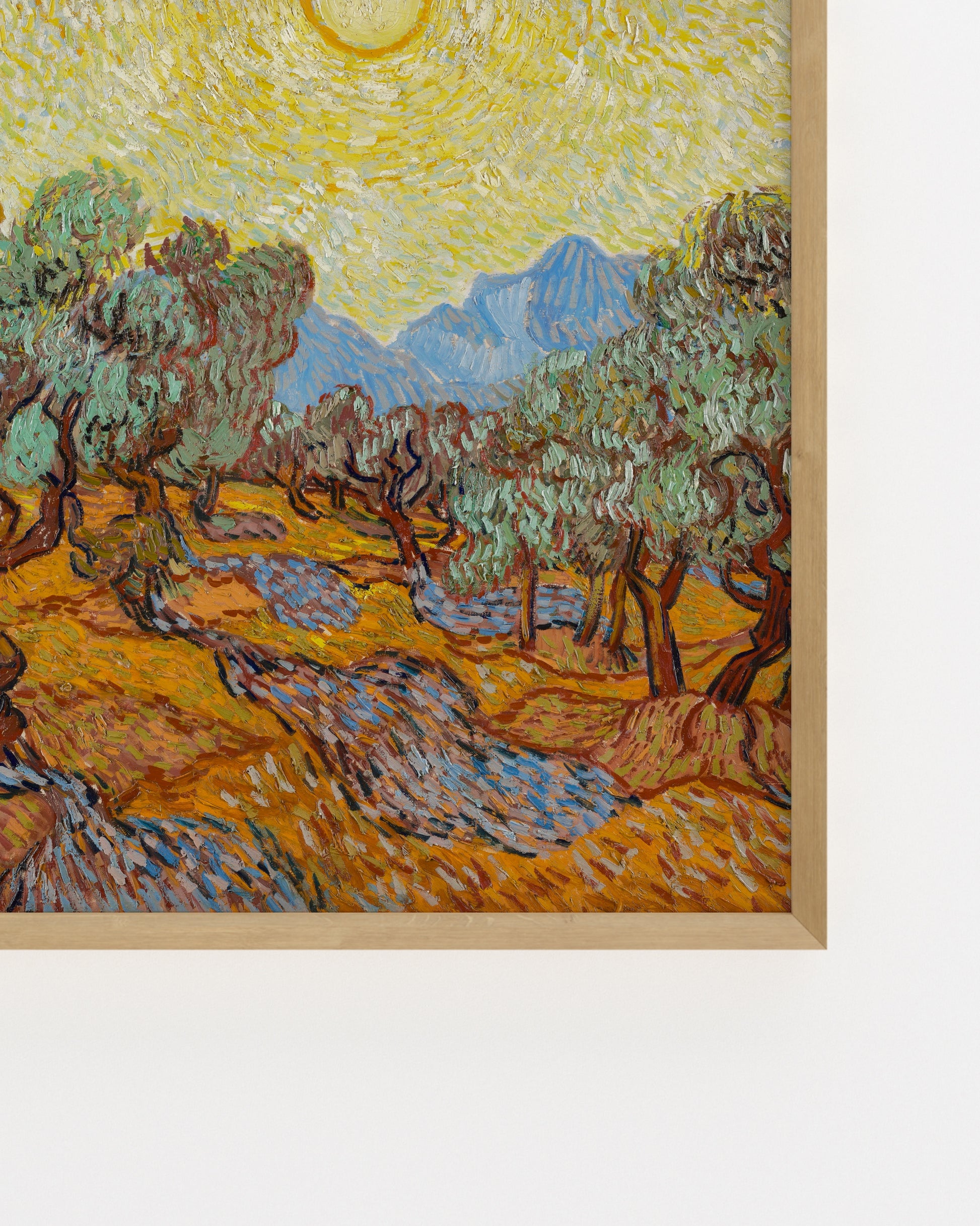 Van Gogh. Olive Trees-printable wall art by Paperhus