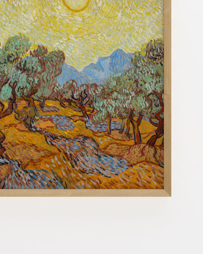 Van Gogh. Olive Trees-printable wall art by Paperhus