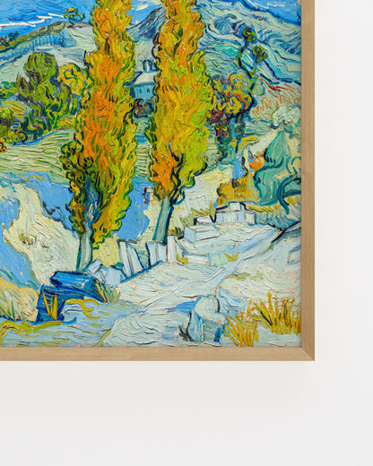 Van Gogh. Road With Cypress-printable wall art by Paperhus