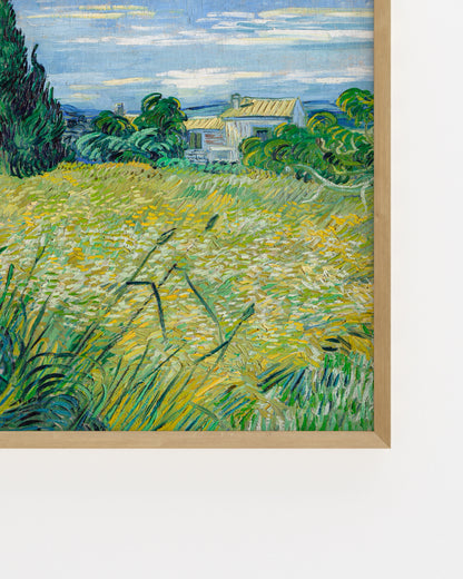 Van Gogh. Green Wheat Field-printable wall art by Paperhus
