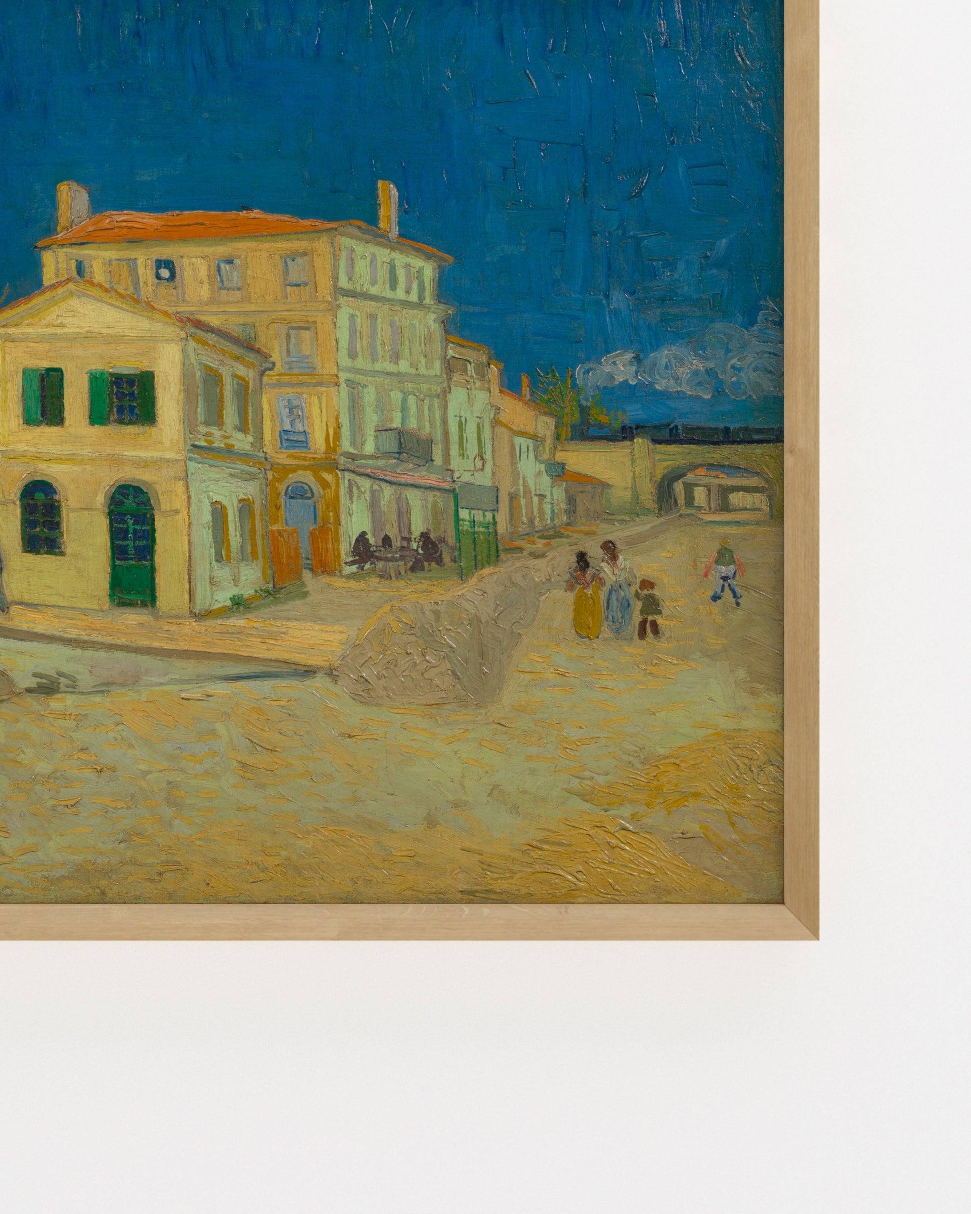 Van Gogh. The Yellow House-printable wall art by Paperhus
