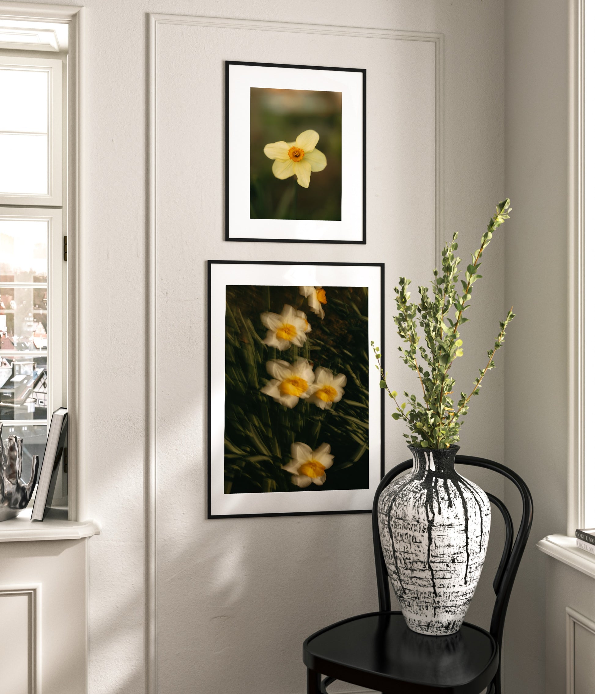 Daffodil Photography. Set Of 2 printable wall art by Paperhus