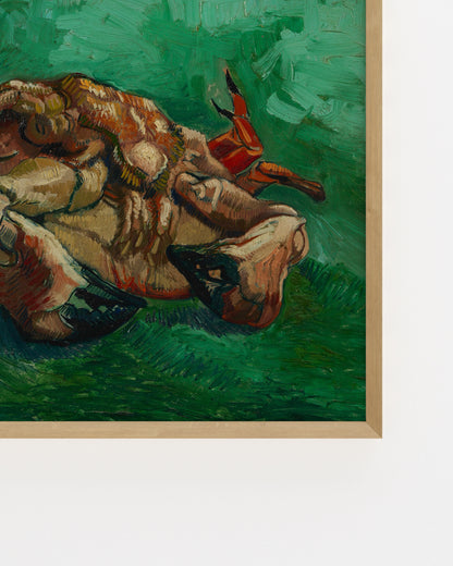 Van Gogh. A Crab On Its Back-printable wall art by Paperhus