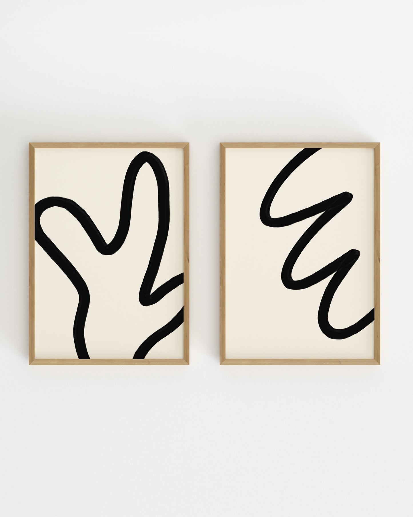 Minimal Abstract. Set Of 2-printable wall art by Paperhus