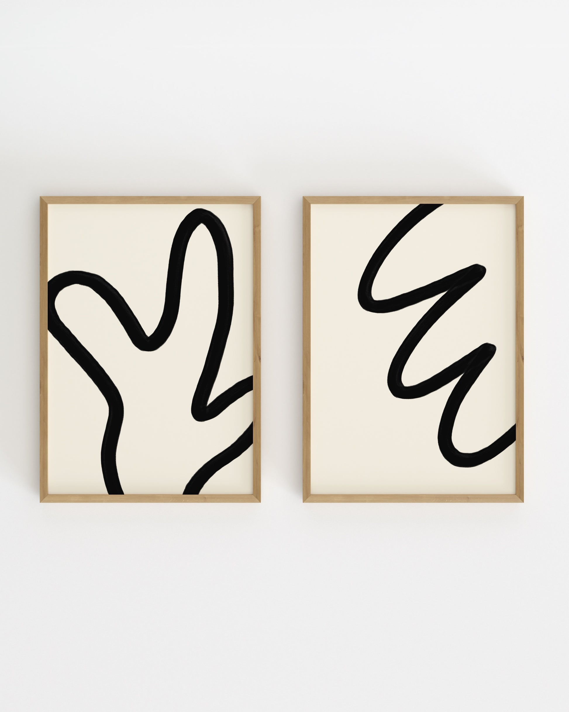 Minimal Abstract. Set Of 2-printable wall art by Paperhus