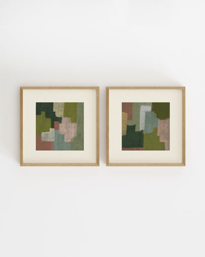 Square. Set Of 2-printable wall art by Paperhus