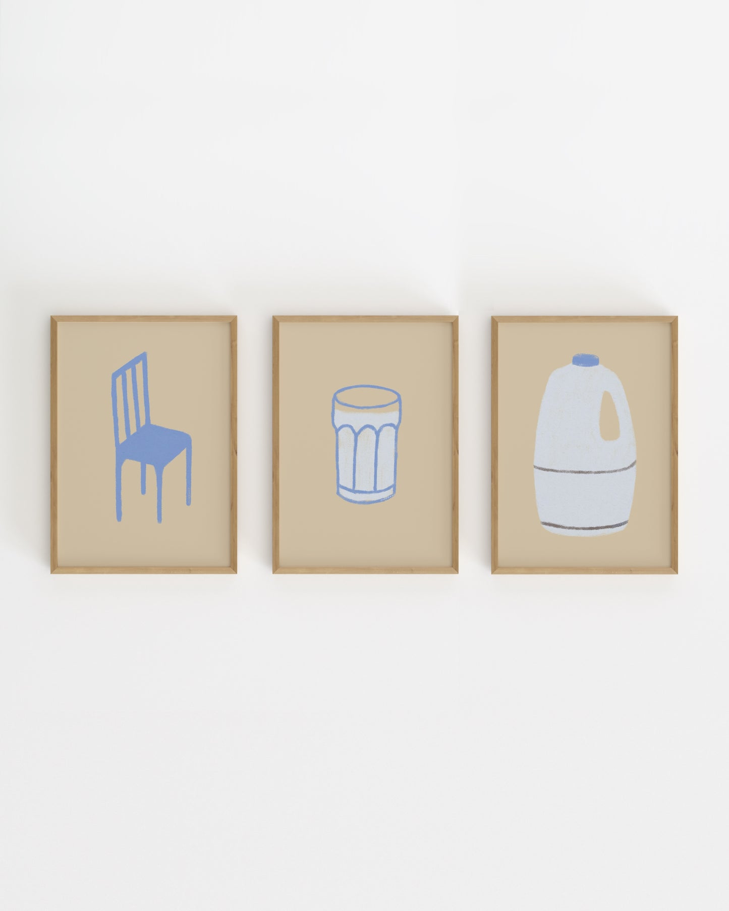 Kitchen objects. Set Of 3-printable wall art by Paperhus