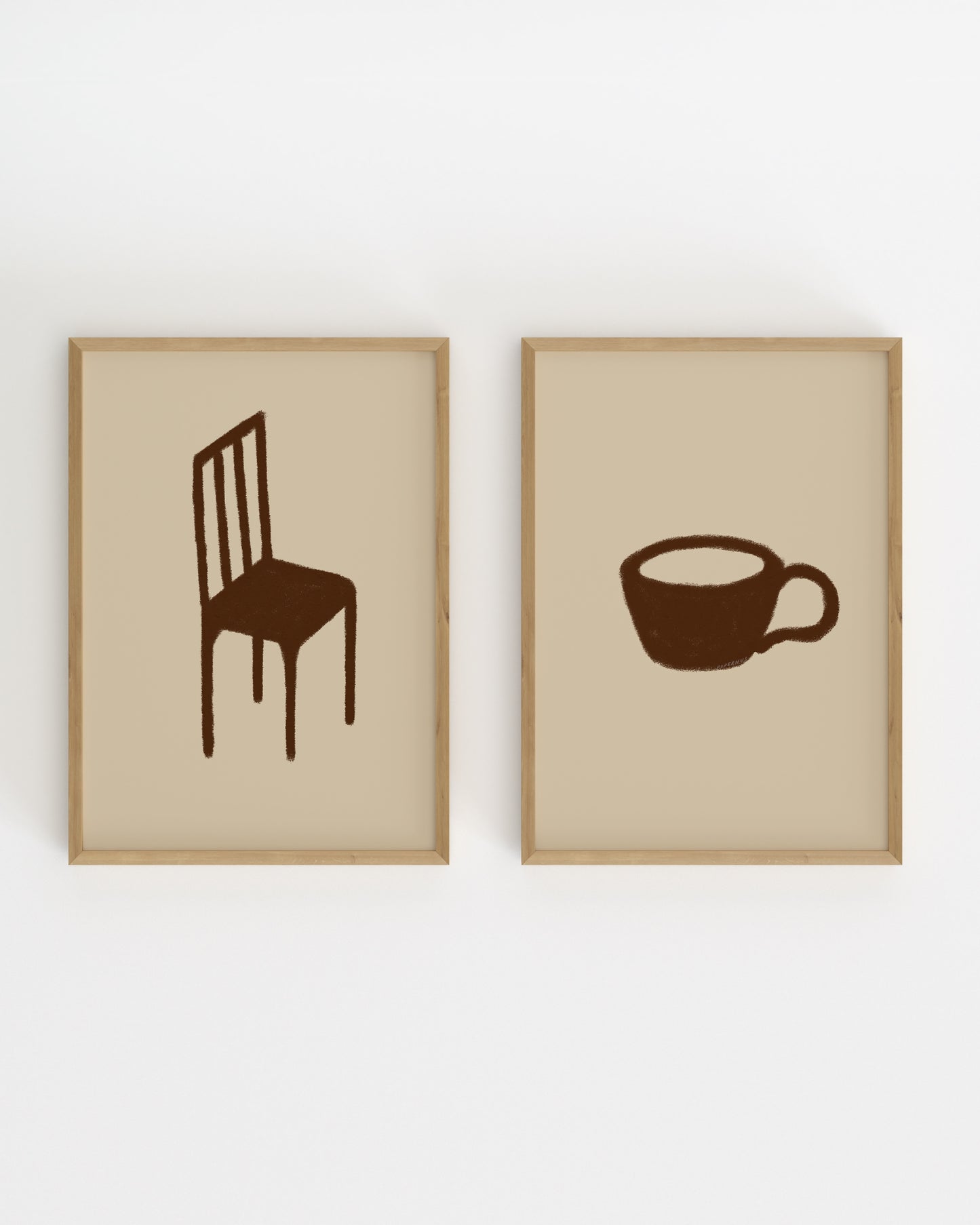 Kitchen objects. Set Of 2-printable wall art by Paperhus
