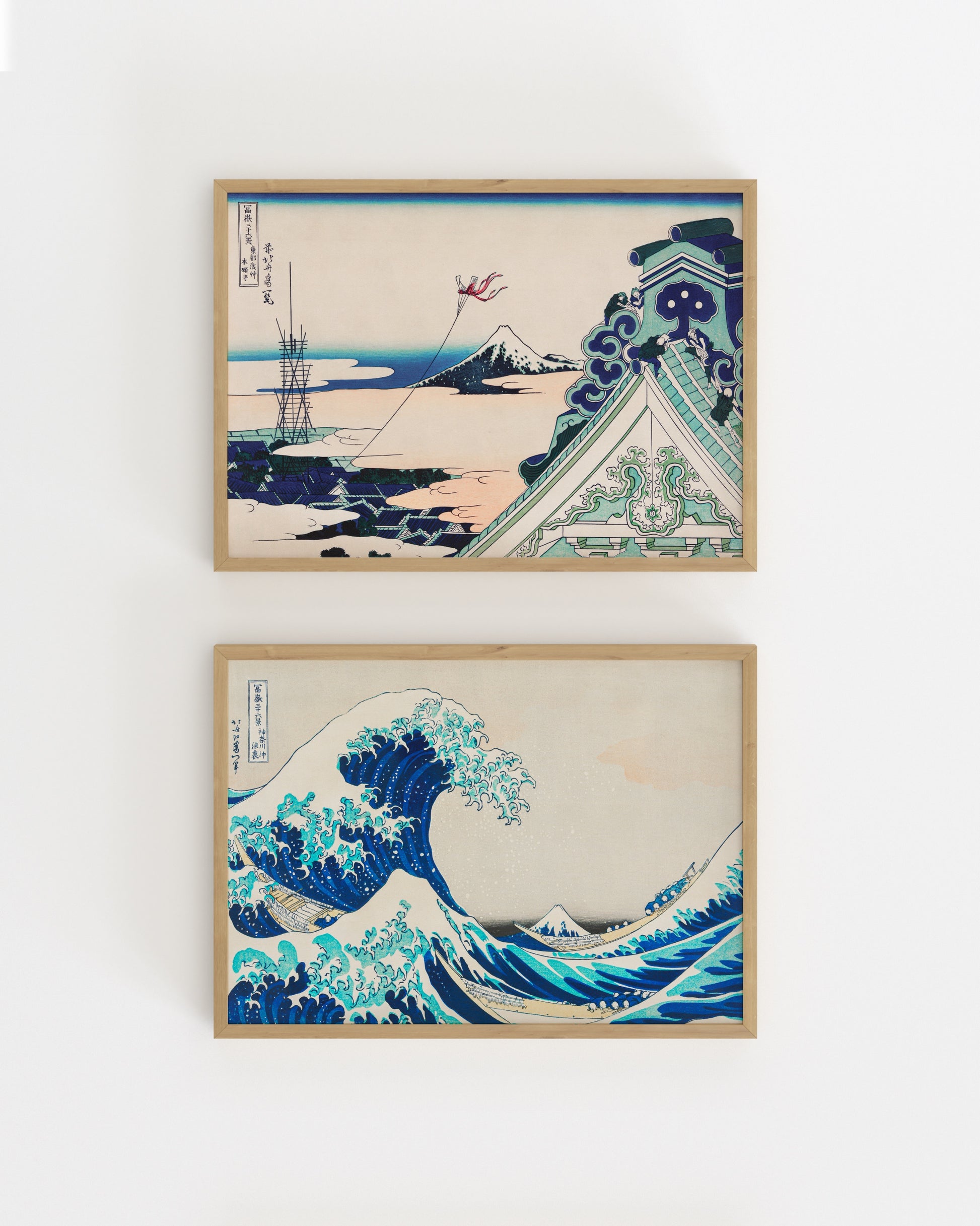 Hokusai. Set Of 2-printable wall art by Paperhus