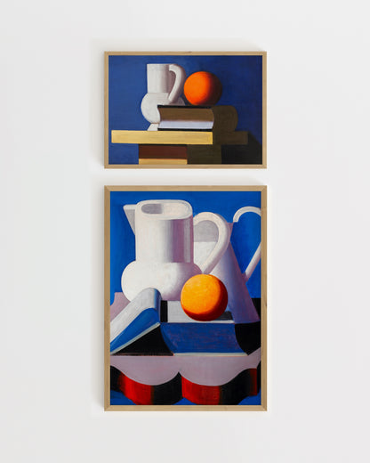 Vilhelm Lundstrøm. Set of 2-printable wall art by Paperhus