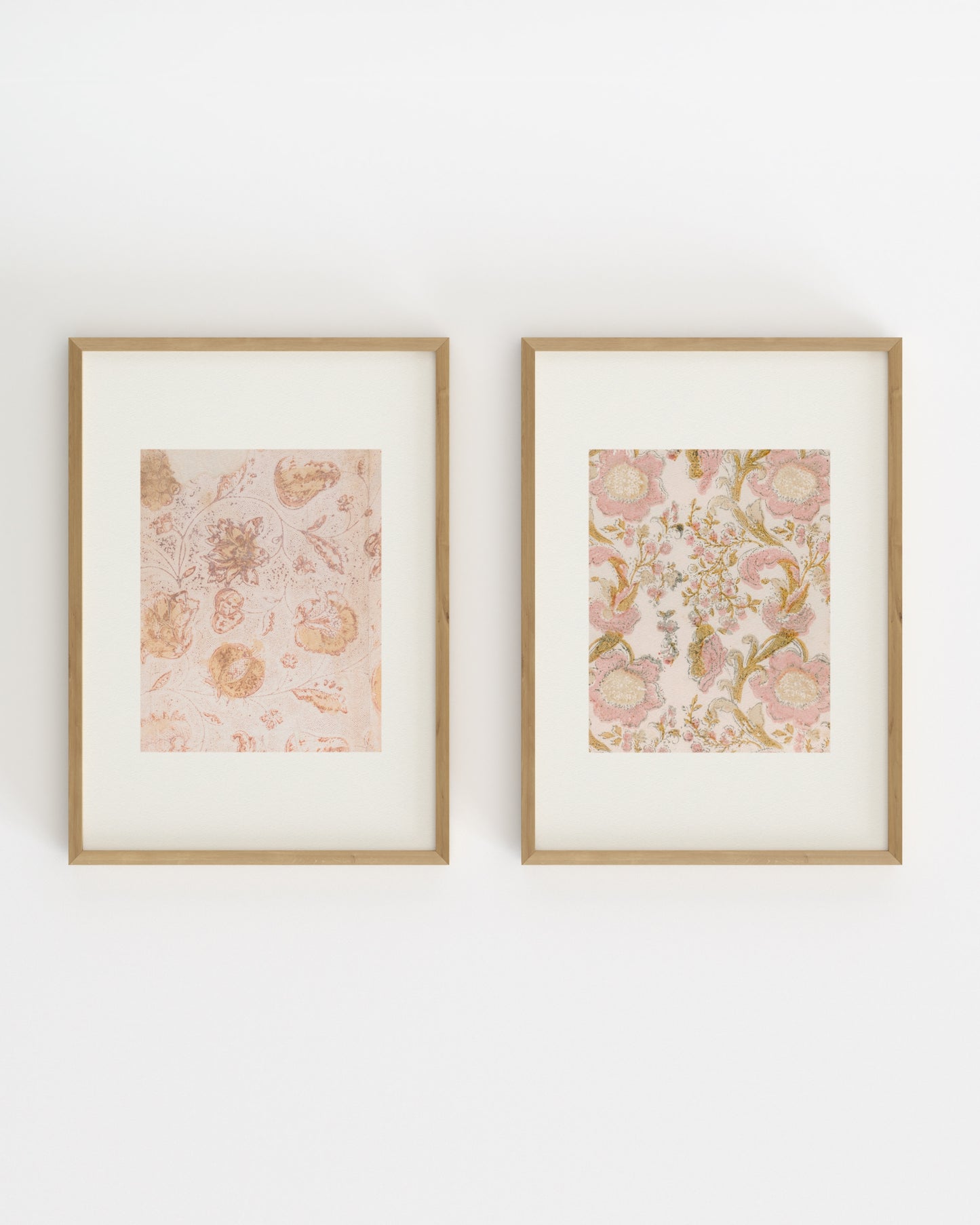 Floral Textile. Set-printable wall art by Paperhus