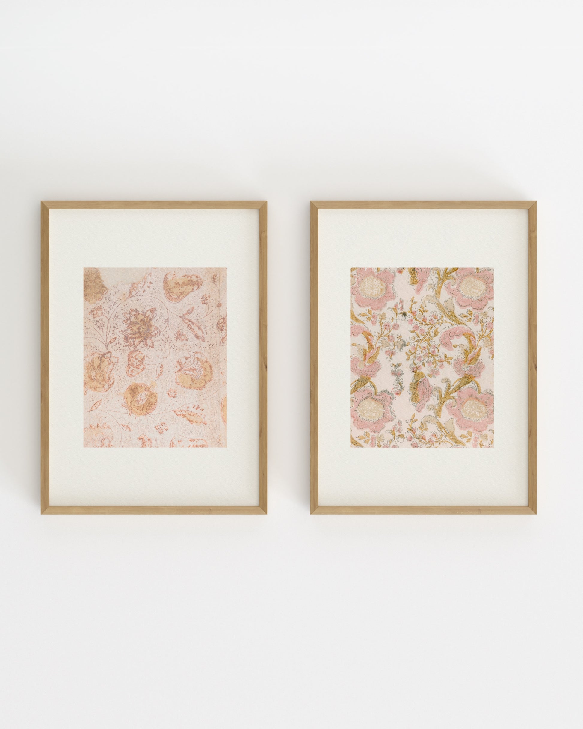 Floral Textile. Set-printable wall art by Paperhus