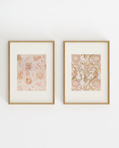Floral Textile. Set-printable wall art by Paperhus