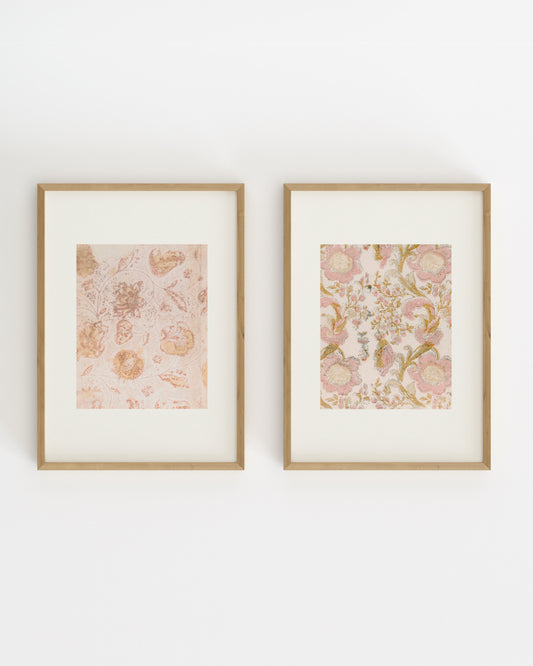 Floral Textile. Set-printable wall art by Paperhus