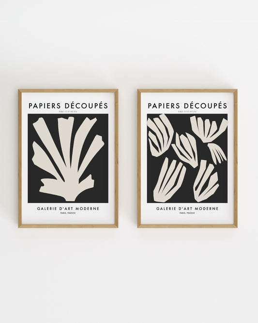 Matisse Cut Out. Set Of 2-printable wall art by Paperhus