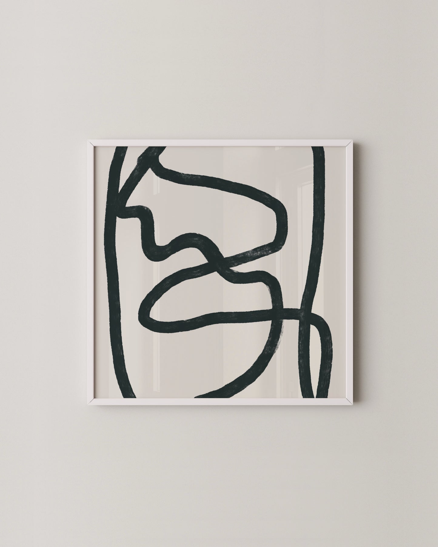 Minimal Line Set of 3 | Square Print Set