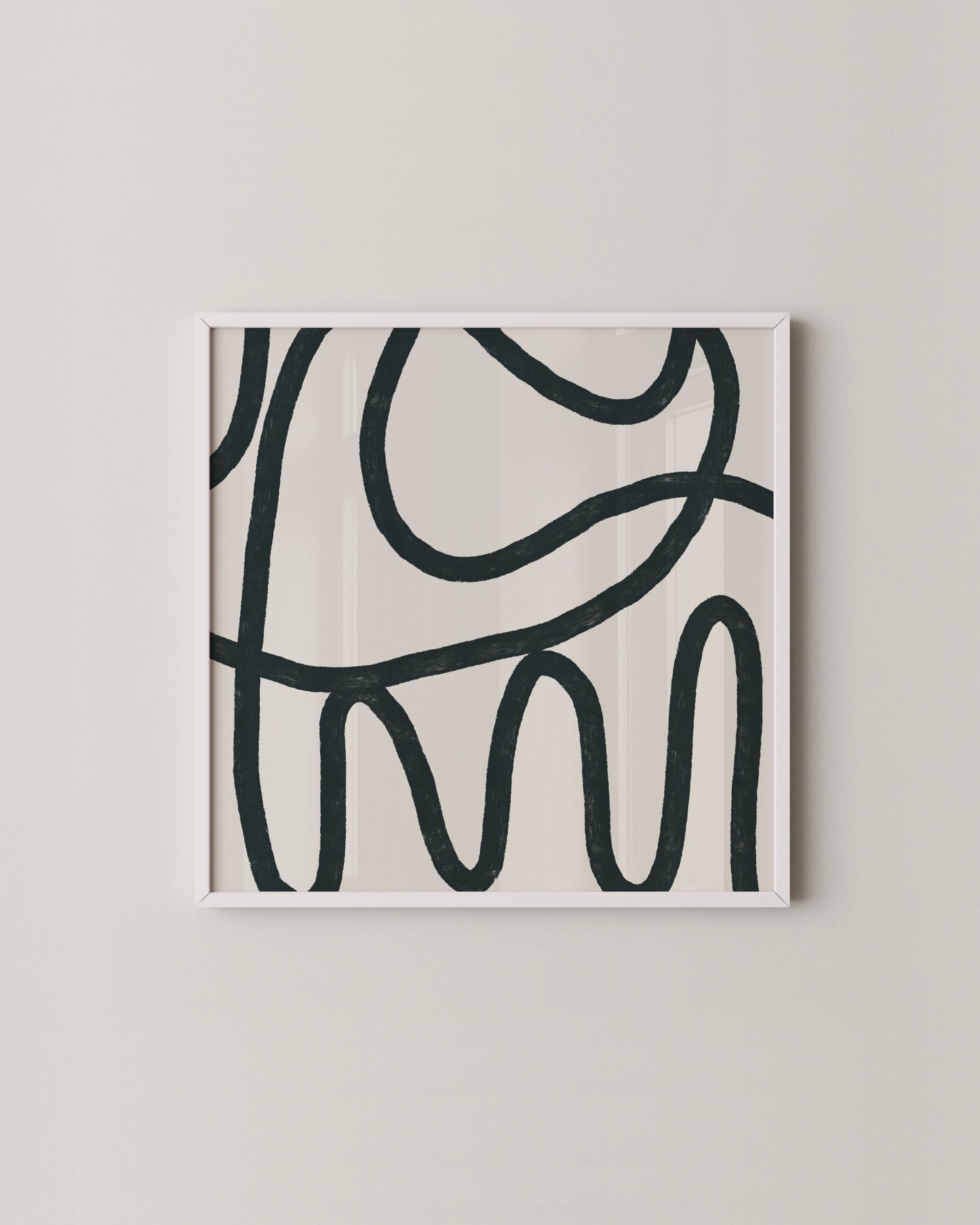Minimal Line Set of 3 | Square Print Set