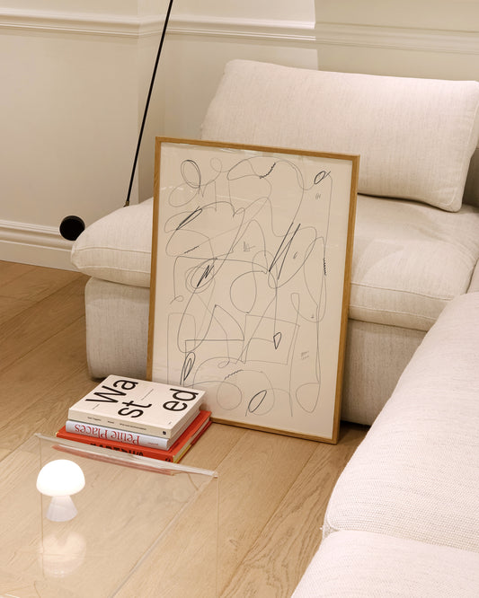 Abstract Line Printable Wall Art | Digital Download printable wall art by Paperhus