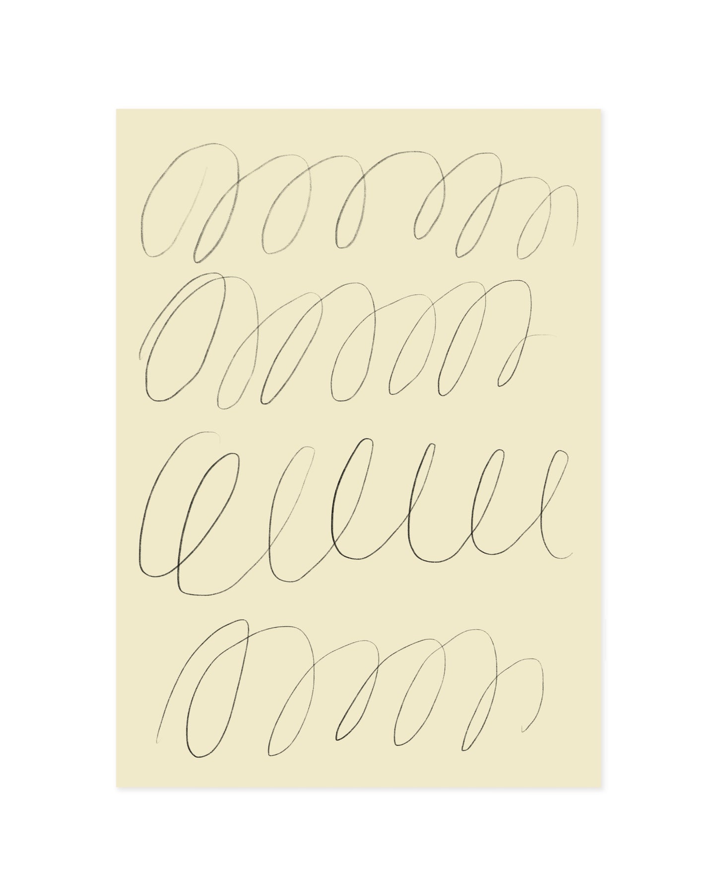 Line & Loop. Flow-printable wall art by Paperhus