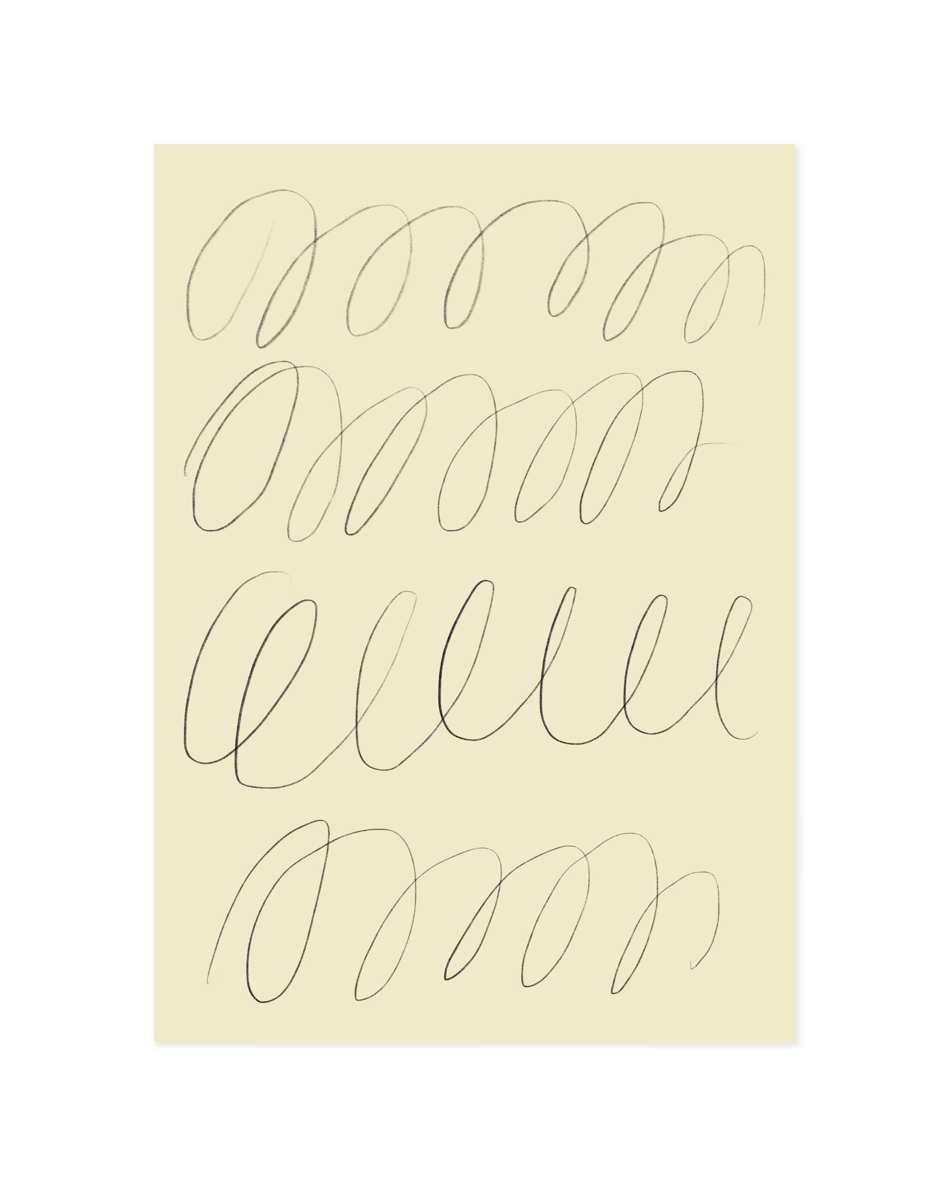 Line & Loop. Flow-printable wall art by Paperhus