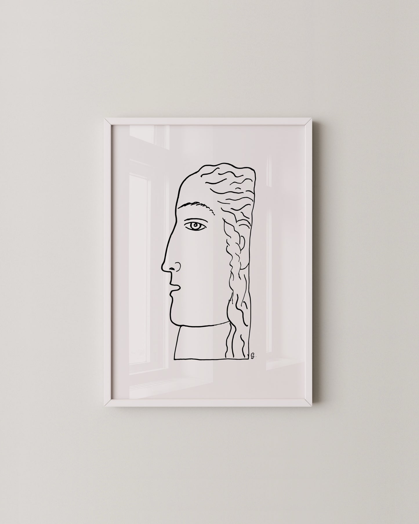 Profile Study Print- Wall Art -Paperhus- Printable wall art - Instant downloads - DIY home decor -Paperhus